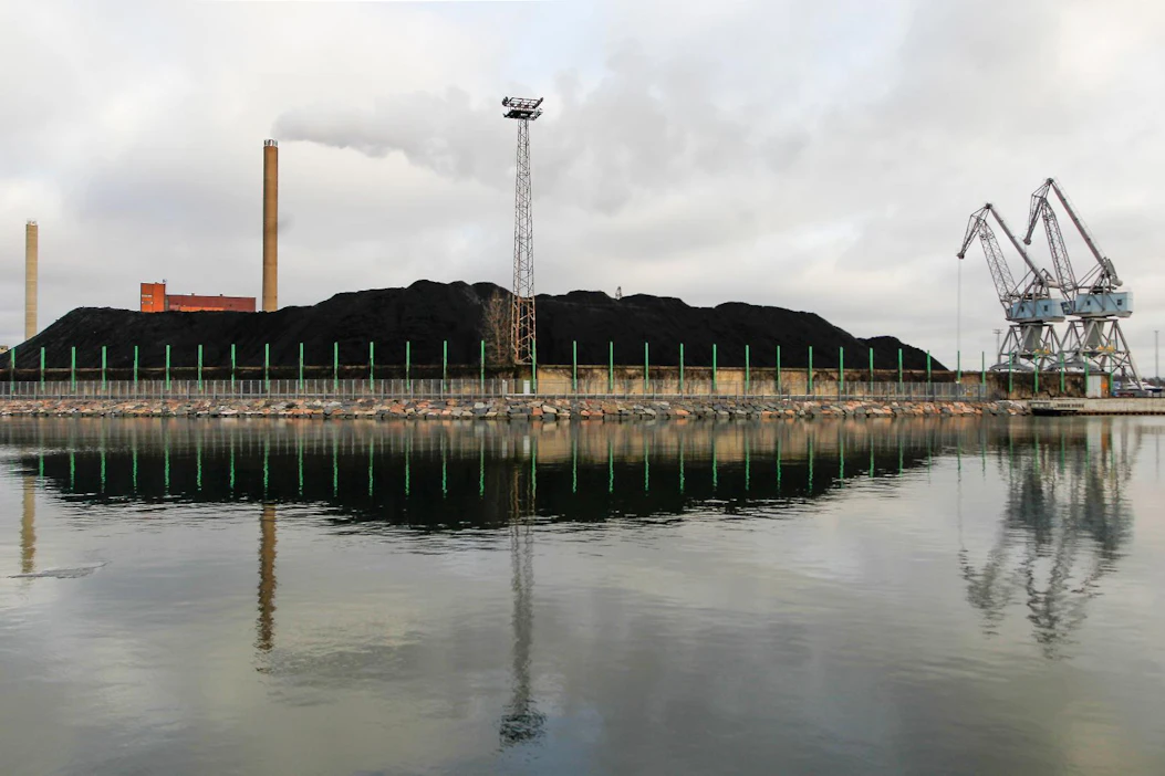 Helsingin energian hiilivoimala Hanasaaressa.