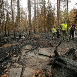 Pyhärannan metsäpalon poliisitutkinnassa selvitettiin, oliko metsätöissä noudatettu olosuhteiden edellyttämää huolellisuutta.