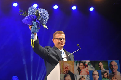 Kansanedustaja Petteri Orpo sai jatkokauden kokoomuksen johdossa.