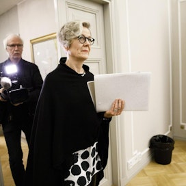 Valtakunnansovittelija Vuokko Piekkala jätti sovintoehdotuksen Teknologiateollisuuden ja Teollisuusliiton välisessä työkiistassa aiemmin tänään. LEHTIKUVA / Seppo Samuli