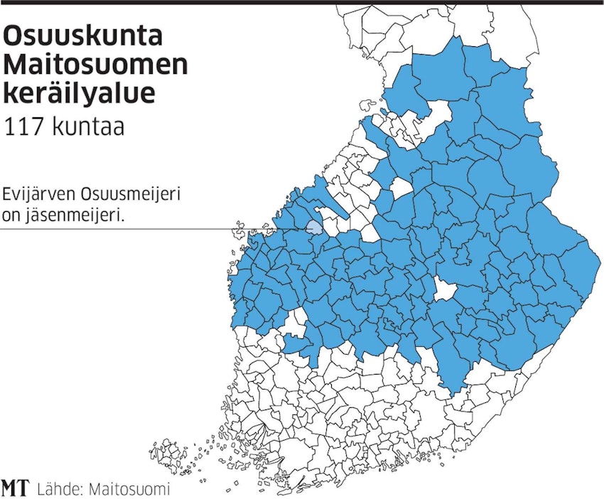 Osuuskunnat Maitosuomi ja ItäMaito sulautuvat tänään yhteen, mikä muuttuu?  - Maatalous - Maaseudun Tulevaisuus