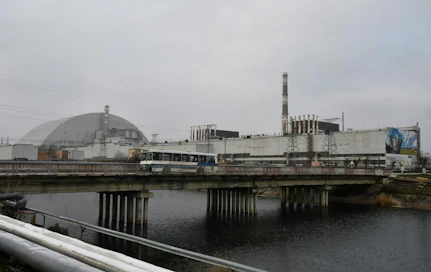Eilen IAEA kertoi vastaavasta tiedonsiirron katkeamisesta Tshernobylin ydinvoimalasta. LEHTIKUVA/AFP