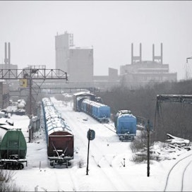 Jana Romanova/STR/LEHTIKUVA Fosforitin tehtaalla Venäjällä paljastui tammikuussa suuri fosforivuoto Itämereen.