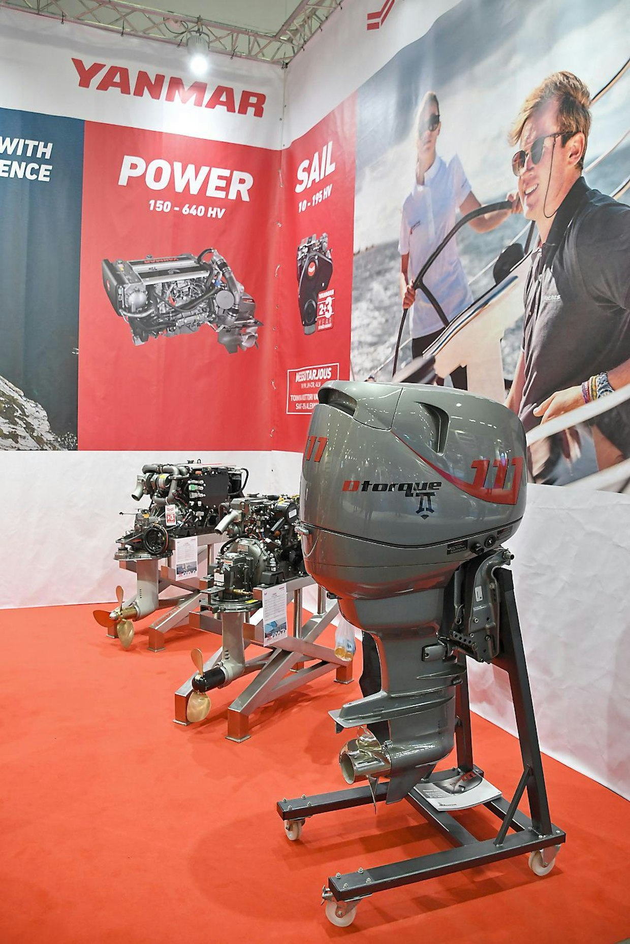 Yanmar DTorque on kaksisylinterinen dieselperämoottori. Turbolla varustetun moottorin tilavuus on 804 cm3 ja tehoksi ilmoitetaan 50 hv.  Maksimi vääntömomentti 111 Nm saavutetaan kierroslukualueella 2000–3000 rpm.