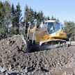 Liebherr valmistaa puskutraktoreita kokoluokissa 13–75 tonnia.