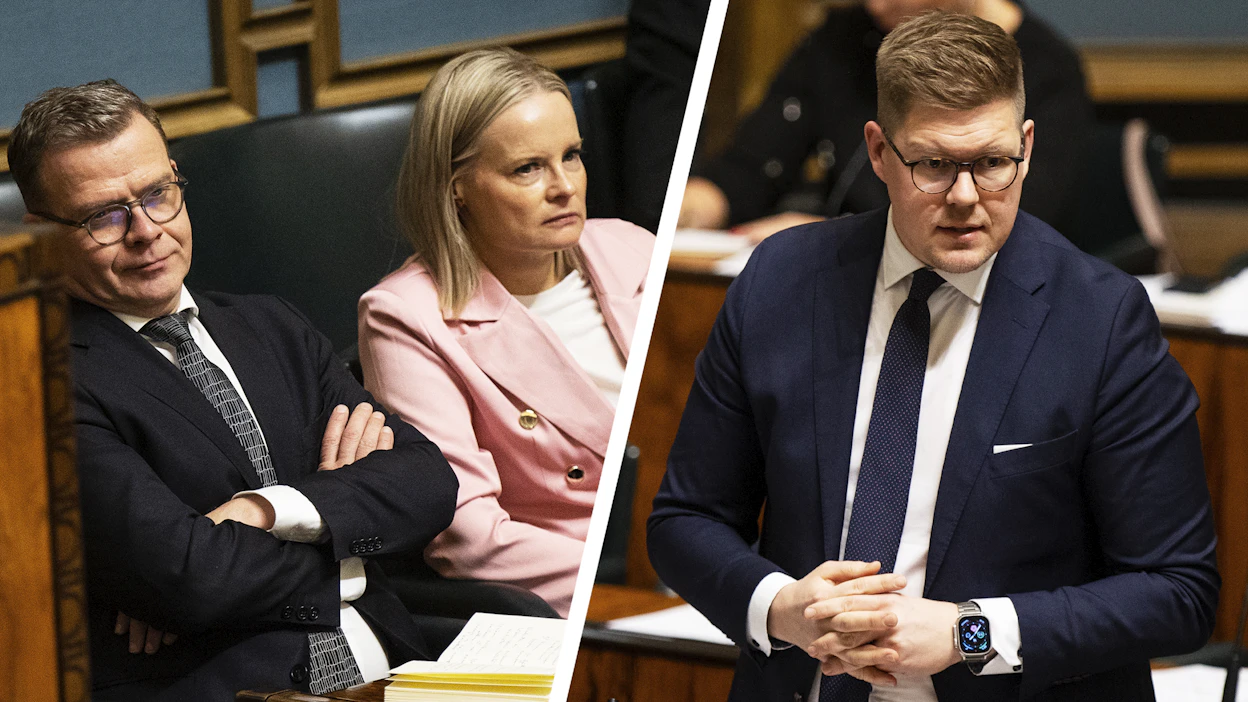Antti Lindtman kritisoi Petteri Orpon ja Riikka Purran johdolla harjoitettua politiikkaa.