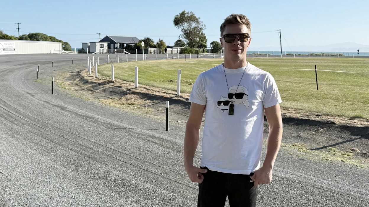 Santtu Raitala otti tuntumaa ensimmäiseen kilpailuareenaan Kaikouraan lauantaina.