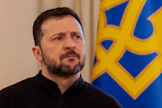 Ukrainan presidentti Volodymyr Zelenskyi torjui viime viikonloppuna alustavan sopimuksen, jossa Yhdysvallat olisi saanut oikeudet suureen osaan Ukrainan arvomineraaleista. LEHTIKUVA/AFP. 