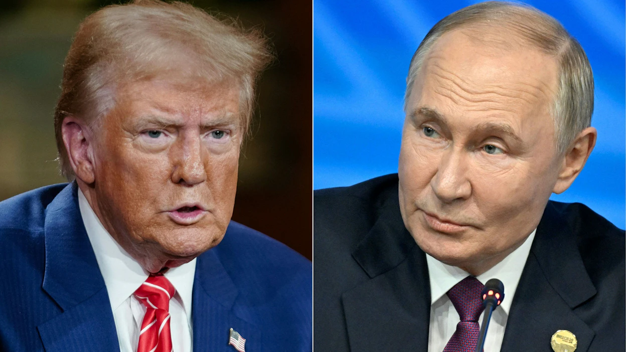 Kremlin edustajan mukaan tiedot Trumpin ja Putinin väitetystä puhelinkeskustelusta ovat täysin vääriä. LEHTIKUVA/AFP.