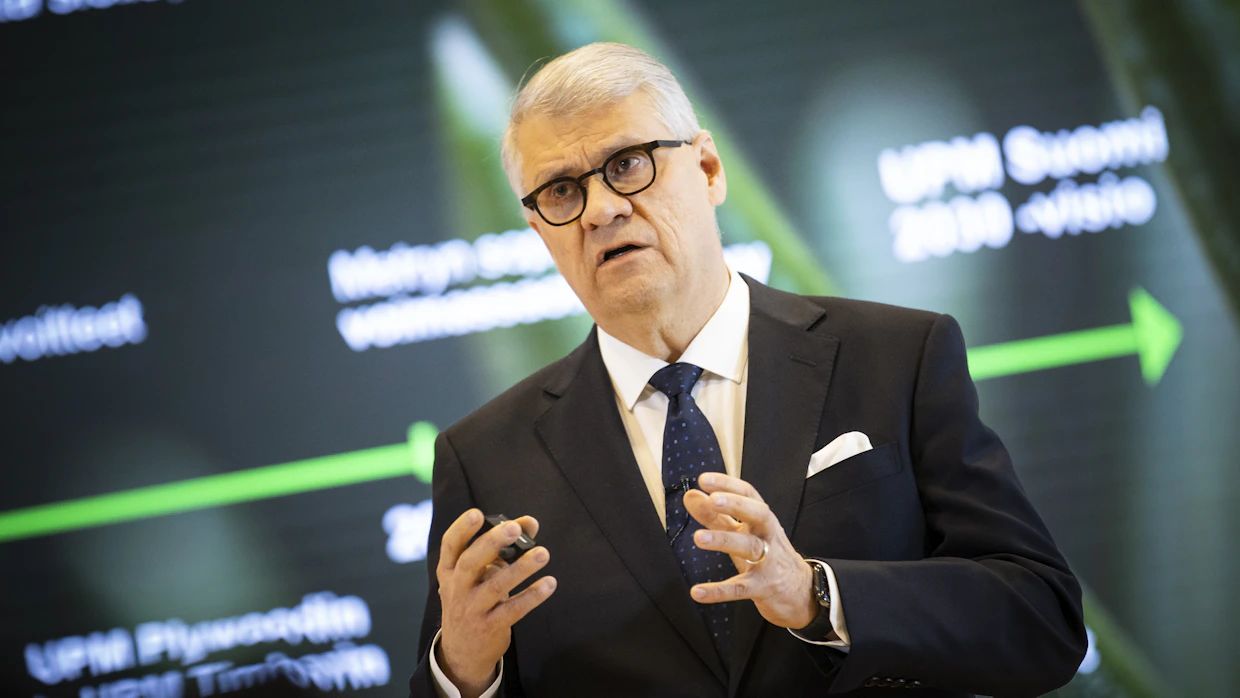 UPM:n eläköitynyt toimitusjohtaja Jussi Pesonen on ollut metsäteollisuusjohtajien tulokuningas.