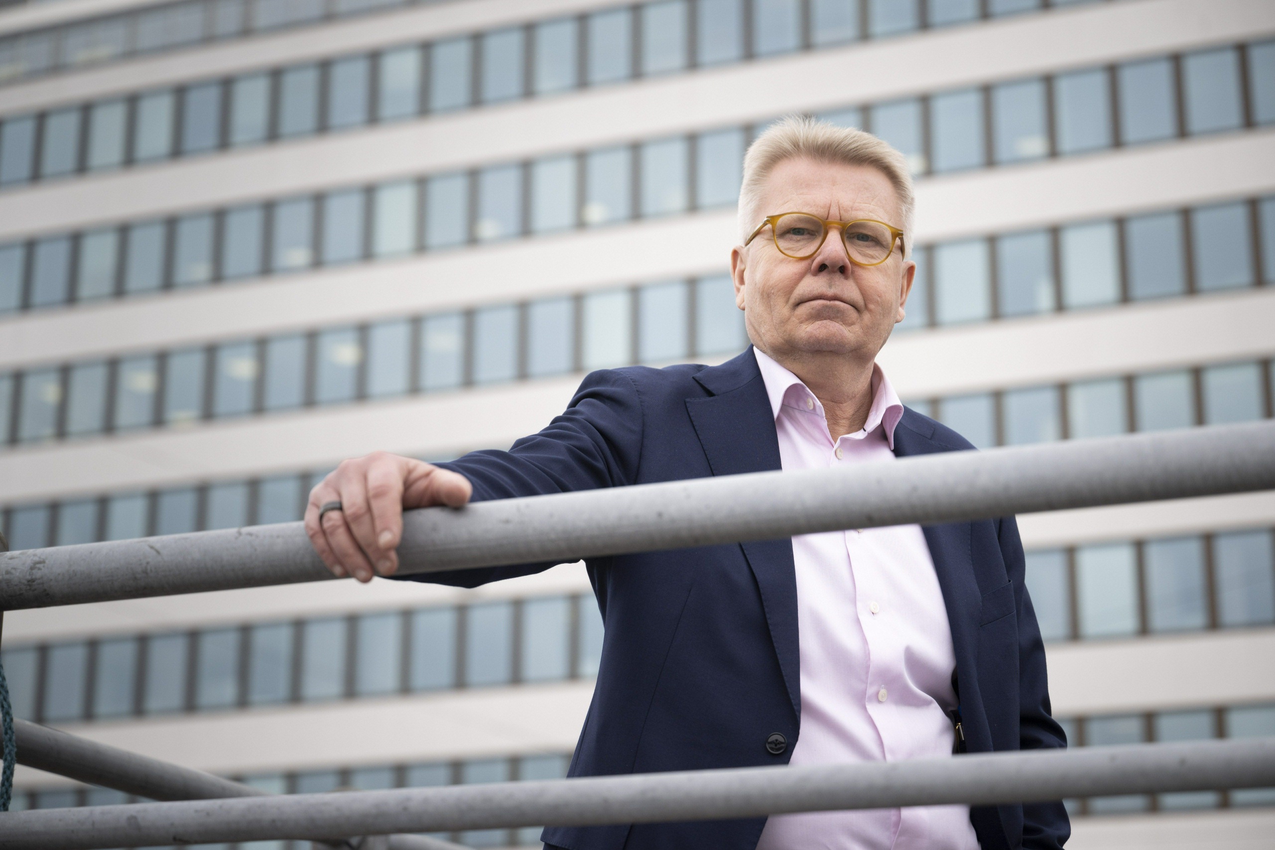 Elinkeinoelämän keskusliiton toimitusjohtaja Jyri Häkämies jää eläkkeelle toukokuussa. LEHTIKUVA / Antti Aimo-Koivisto. 