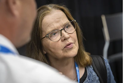 Maa- ja metsätalousministeriön valtiosihteeri Päivi Nerg on hevostalouden rahoituksen kannalta avainhenkilöitä.