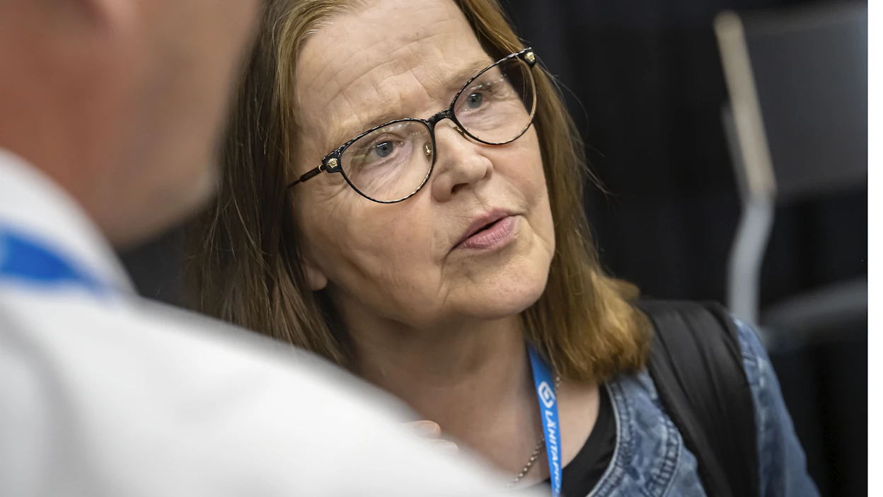 Valtiosihteeri Päivi Nerg kertoo olevansa tyytyväinen malliin, jonka osaksi Suomen ruokavienti sovitetaan. Arkistokuva.