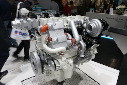 Vetykäyttöinen Liebherr H964 rakentuu D964-dieselmoottoriin. Kannessa on sytytystulpat ja kyseinen moottori on suoraruiskutteinen, eli vety annostellaan suoraan palokammioon. Turbot ovat peräkkäin ja niiden välissä on lämmönvaihtimet tasaamassa ahtoilman lämpötilaa. Ahtopaine on 5 bar toisen ahtimen jälkeen.