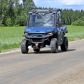 Trapper Freelander EV on täyssähköinen uutuusmalli, jonka huippunopeus on 60 km/h.