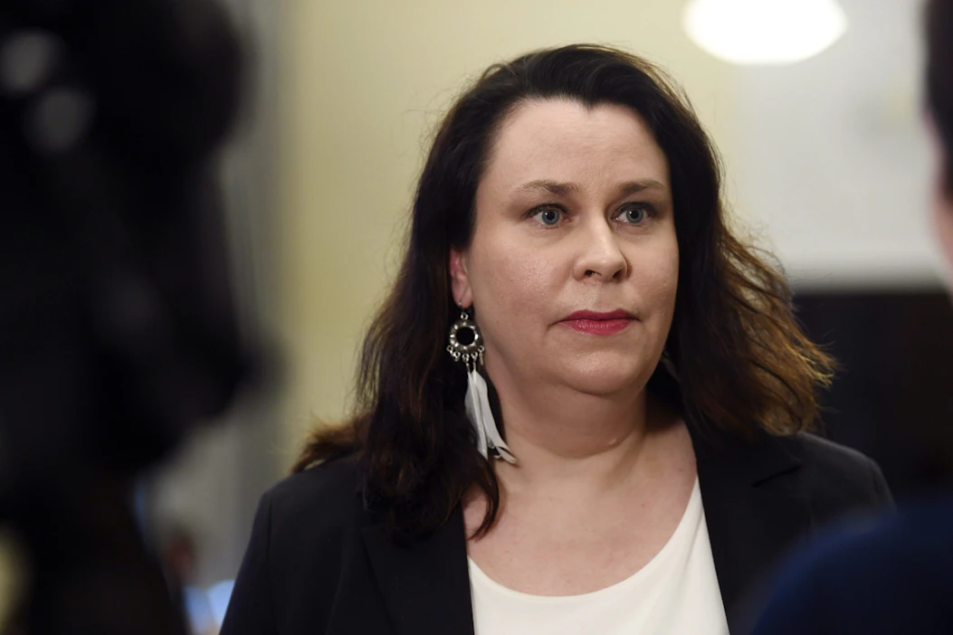 Ojala-Niemelän mukaan valiokunta ei ottanut kantaa jäsenyyden hyväksymisen aikatauluun. LEHTIKUVA / EMMI KORHONEN.