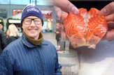 Jyrki Sukula haluaa tuoda Suomessa kasvatetun lohen suomalaisten ruokapöytiin.