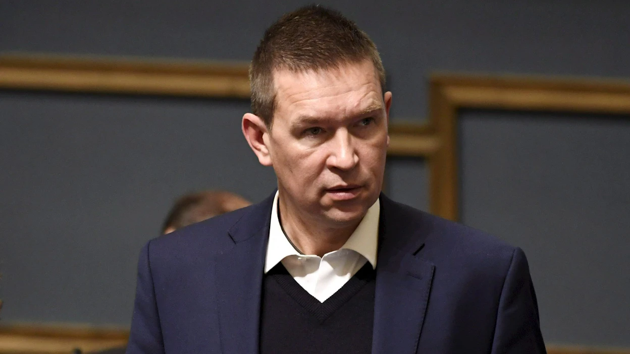 Tomi Packalén toimi perussuomalaisten kansanedustajana vuodesta 2011 alkaen, mutta putosi eduskunnasta viime eduskuntavaaleissa. LEHTIKUVA / Markku Ulander.