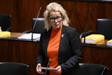 Miapetra Kumpula-Natri (sd.) aloittaa uudessa tehtävässään 1. lokakuuta. VESA MOILANEN / LEHTIKUVA.