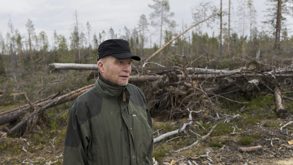 Antti Härkönen Koillismaan metsänhoitoyhdistyksestä kritisoi sitä, että metsänomistajat saivat kauniita sanoja, mutta eivät juurikaan käytännön apua.
