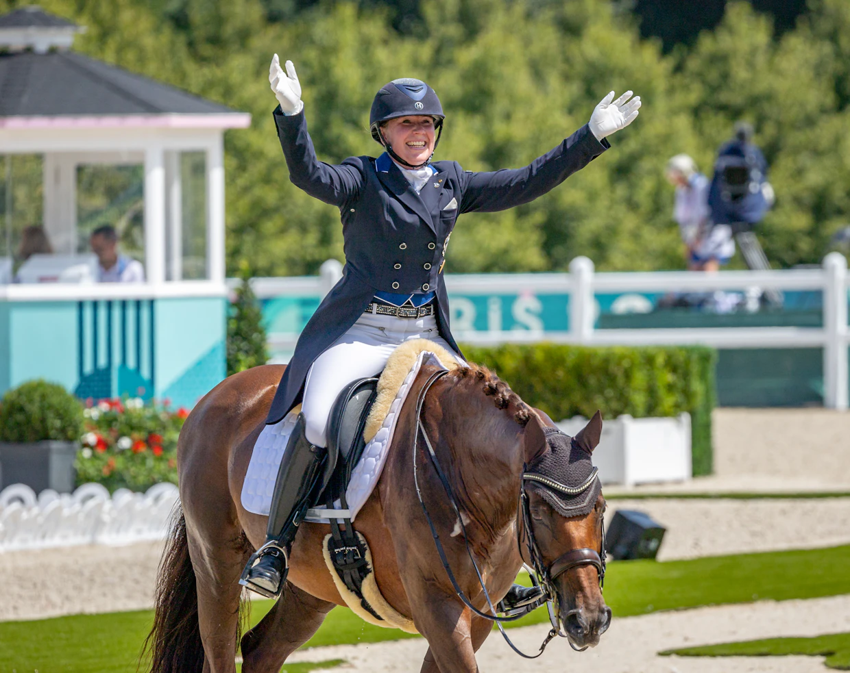 Emma Kanervan ja Greek Airin sijoitus Olympialaisissa oli 12.