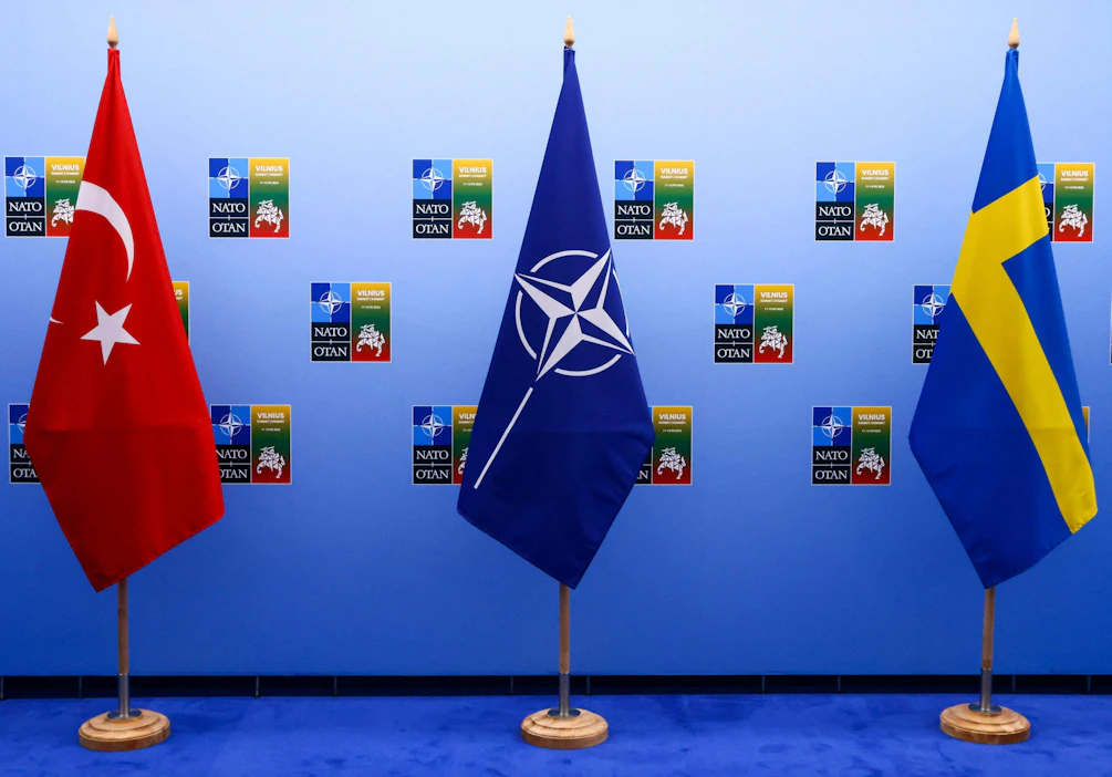 Ruotsin Nato-jäsenyys pitää Unkarin jälkeen ratifioida myös Turkissa. Lehtikuva/AFP.