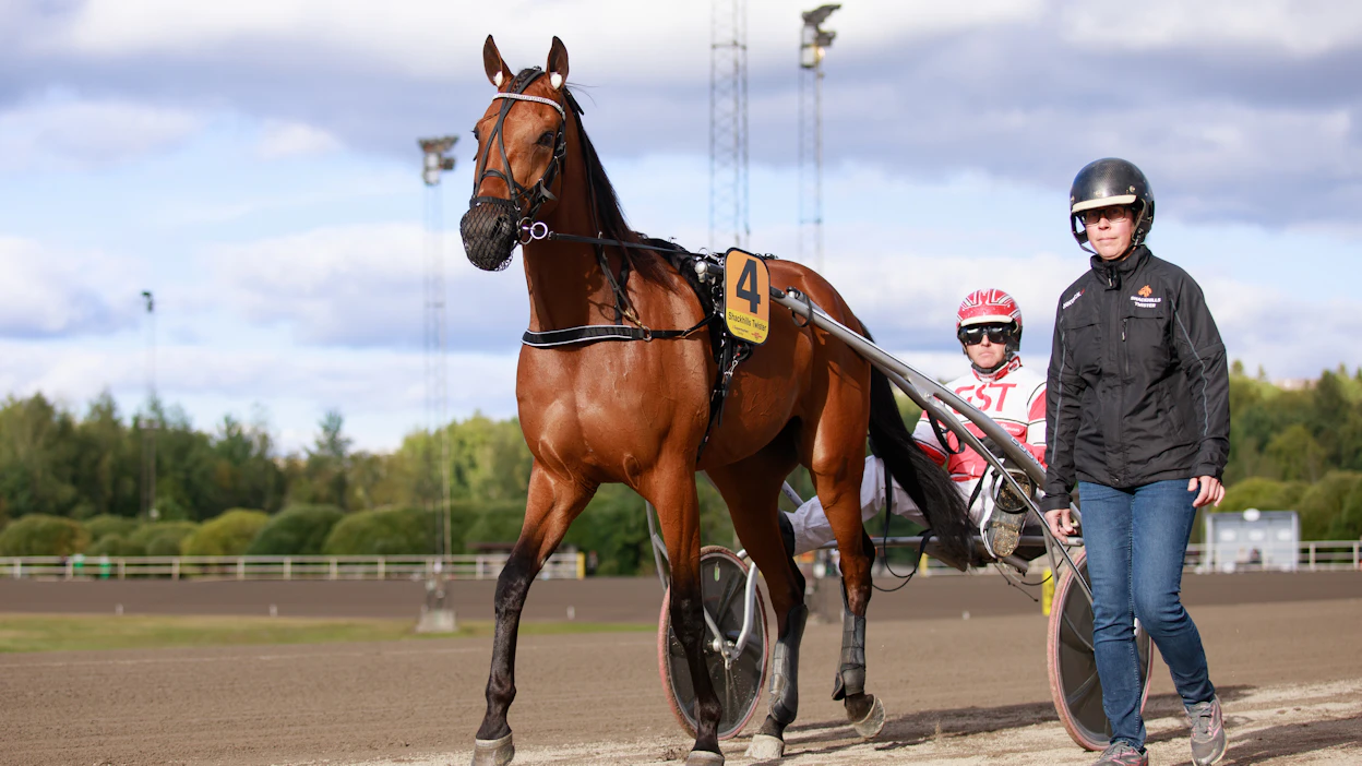 Jari Kinnunen ja Terhi Heimo halajavat Shackhills Twisterillä Suomen suurkilpailuihin kuluvalla kaudella.