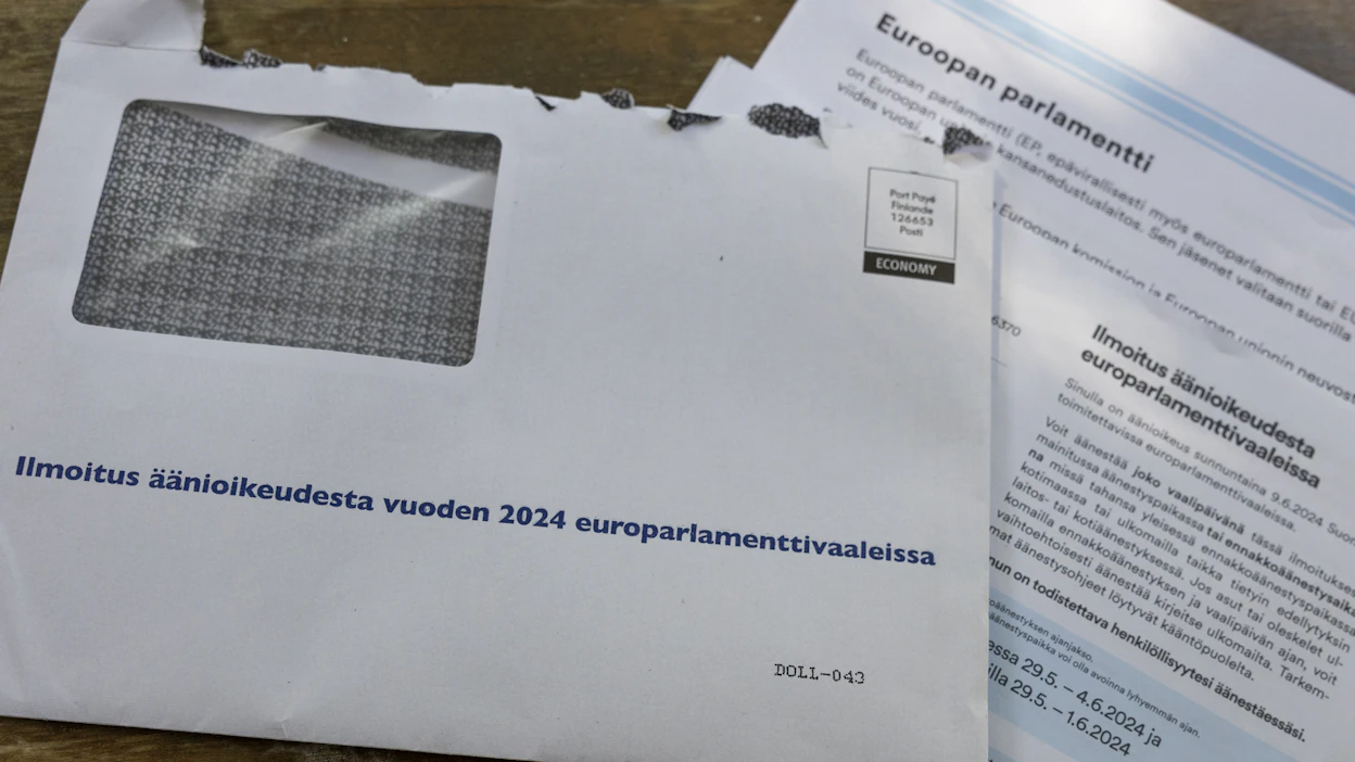Ilmoitukset äänioikeudesta on lähetetty, mutta kaikki eivät saa enää perinteistä kirjettä.