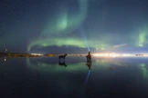 Syksy on usein hyvää aikaa revontulikuvaukseen, sillä selkeillä ilmoilla pakkanen ei vielä pauku kuten keskitalvella.