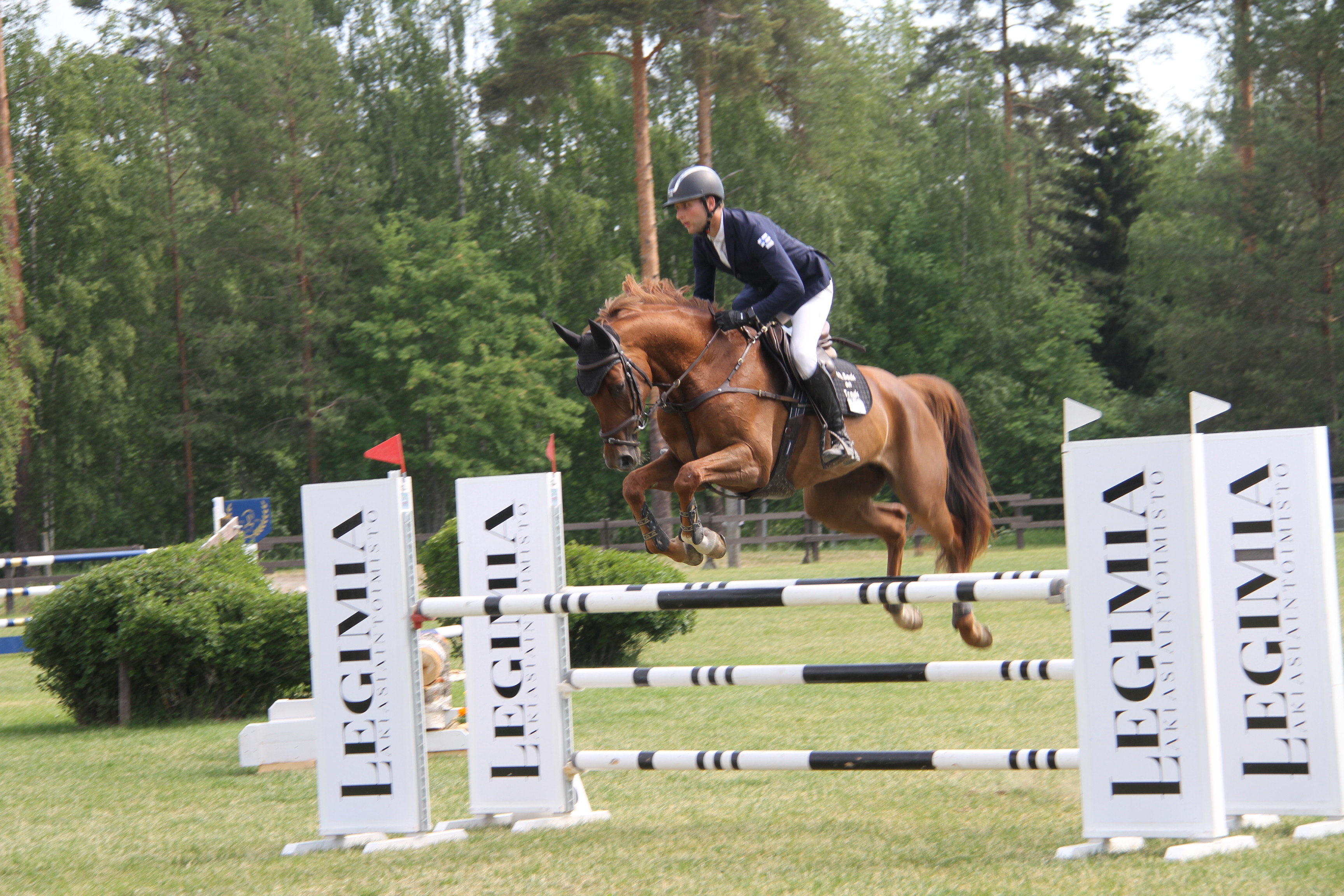 Quelle Bonne on kyvykäs hyppääjä. 