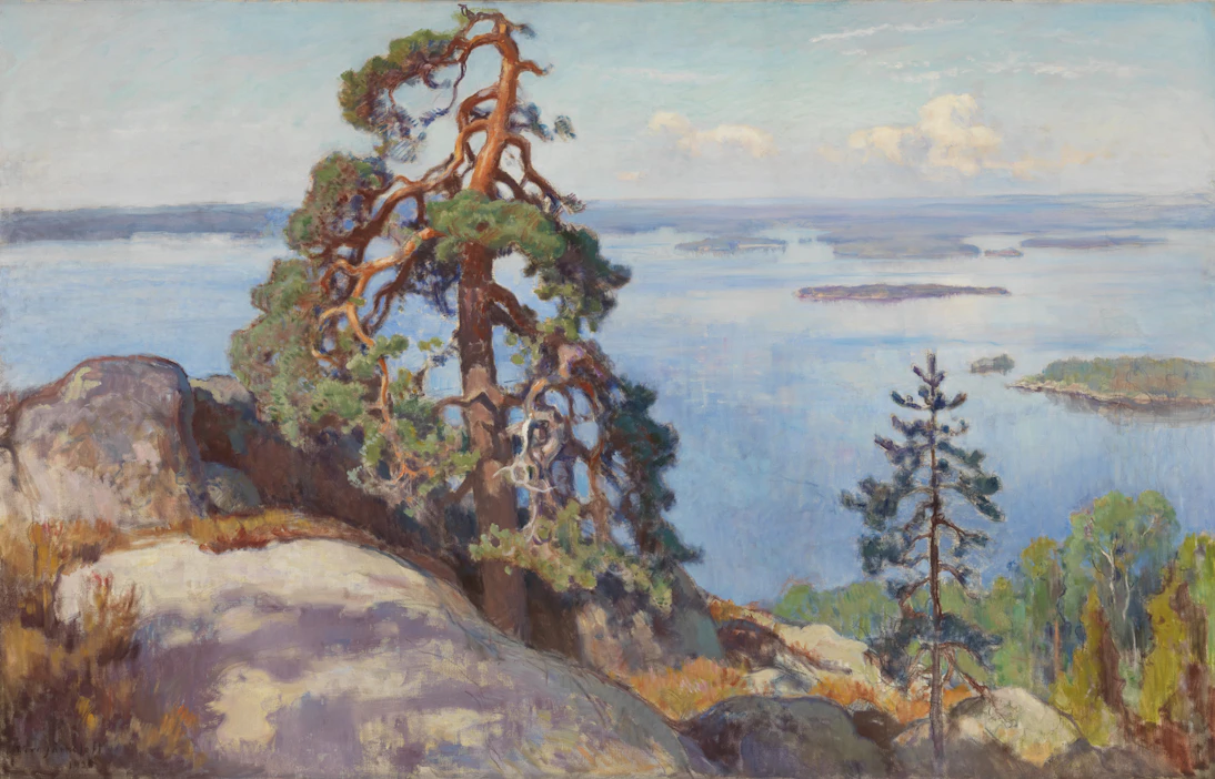 Eero Järnefelt maalasi tunnetun Maisema Kolilta -taulunsa yli sata vuotta sitten.