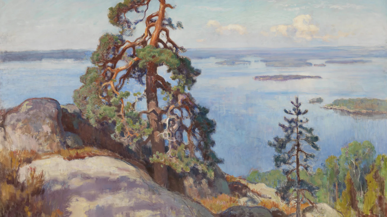 Eero Järnefelt maalasi tunnetun Maisema Kolilta -taulunsa yli sata vuotta sitten.