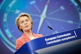 Euroopan komission puheenjohtaja Ursula von der Leyen.