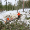 Metsätyömaalla äänimaailma muuttuu, jos työskentelyssä siirtyy akkukäyttöisiin sahoihin. Mutta viilan suhina ja kaatuvien puiden ryske säilyy.