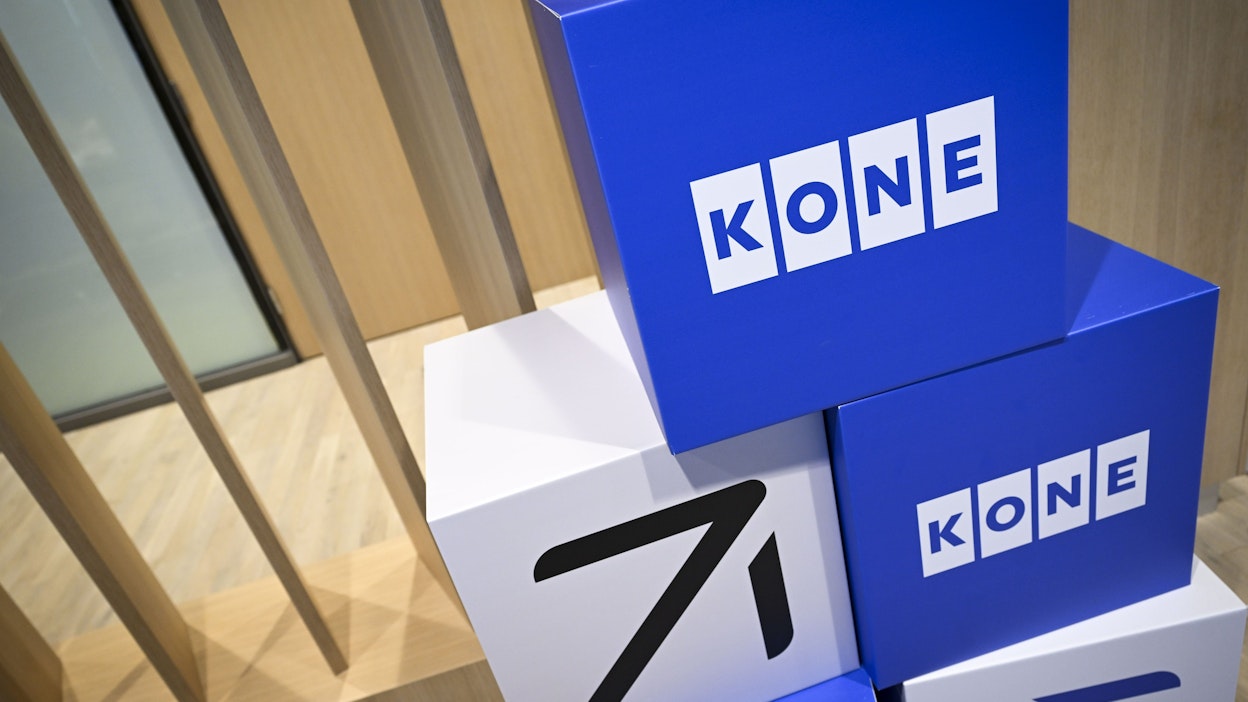 Yrityskaupassa TK Elevatorin yritysarvo olisi noin 29,4 miljardia euroa. EMMI KORHONEN / LEHTIKUVA.