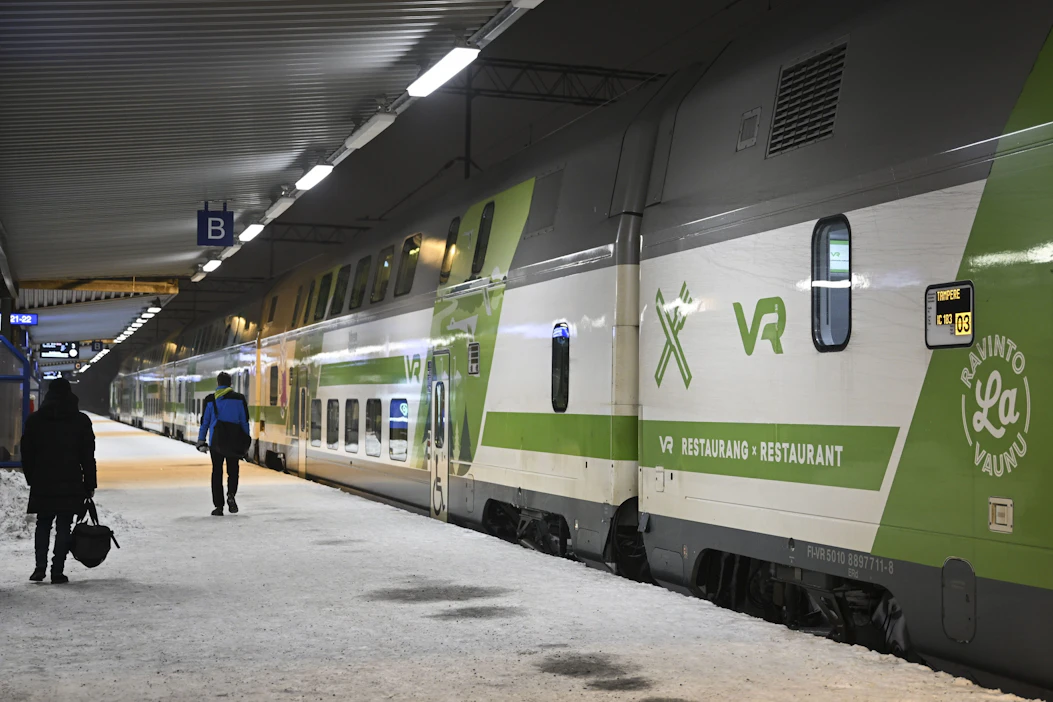Yksi ratajärjestelmävika havaittiin Tuusulan Jokelassa Uudellamaalla ja toinen Pohjois-Karjalassa Tohmajärven Säkäniemen ja Kiteen välillä. Kuvituskuva. LEHTIKUVA / EMMI KORHONEN.