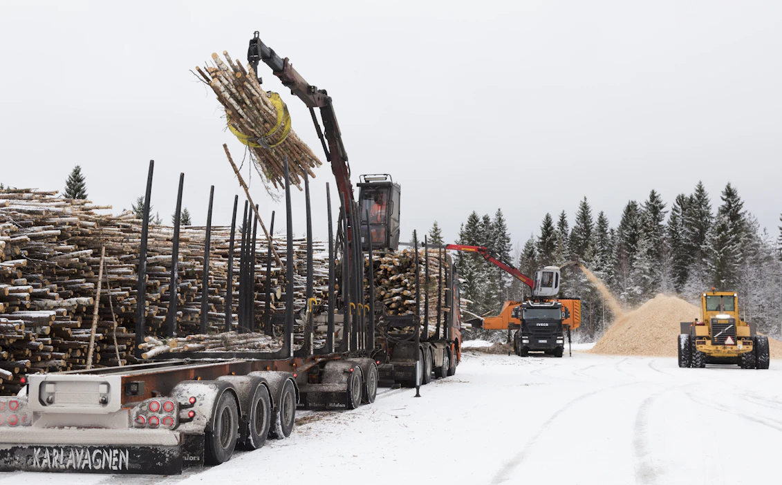 Tutkijoiden ehdottaman metsähakeveron seurauksena arviolta vajaat kaksi miljoonaa kuutiota puuta voisi siirtyä energiakäytöstä jalostukseen.