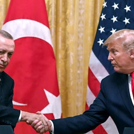Turkin Recep Tayyip Erdoğanin (vas.) ja Donald Trumpin vaalivoitot olisivat hyviä uutisia sekä Venäjän presidentille Vladimir Putinille että Kiinan johtajalle Xi Jinpingille.