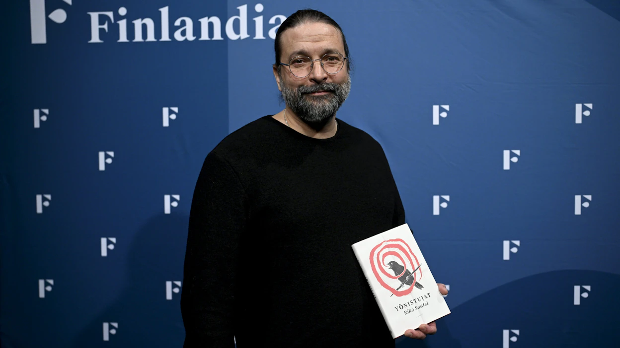 Riko Saatsi on Lieksasta kotoisin oleva kirjailija ja teatteriohjaaja. LEHTIKUVA / Antti Aimo-Koivisto.