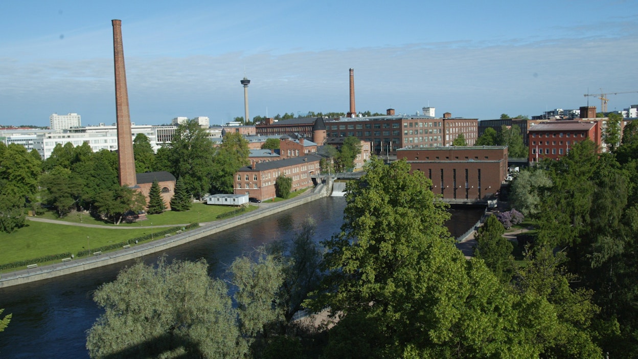Tampereen Koskipuisto.