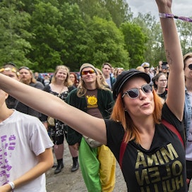 Provinssi on yksi Suomen vanhimpia kesäfestivaaleja. Juhlaväkeä vuodelta 2019.
