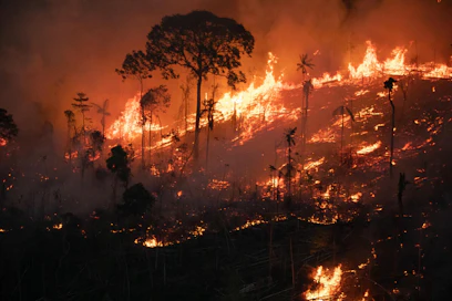 Brasilian Amazonin sademetsiä tuhoutuu vuodessa yli miljoona hehtaaria vuodessa.