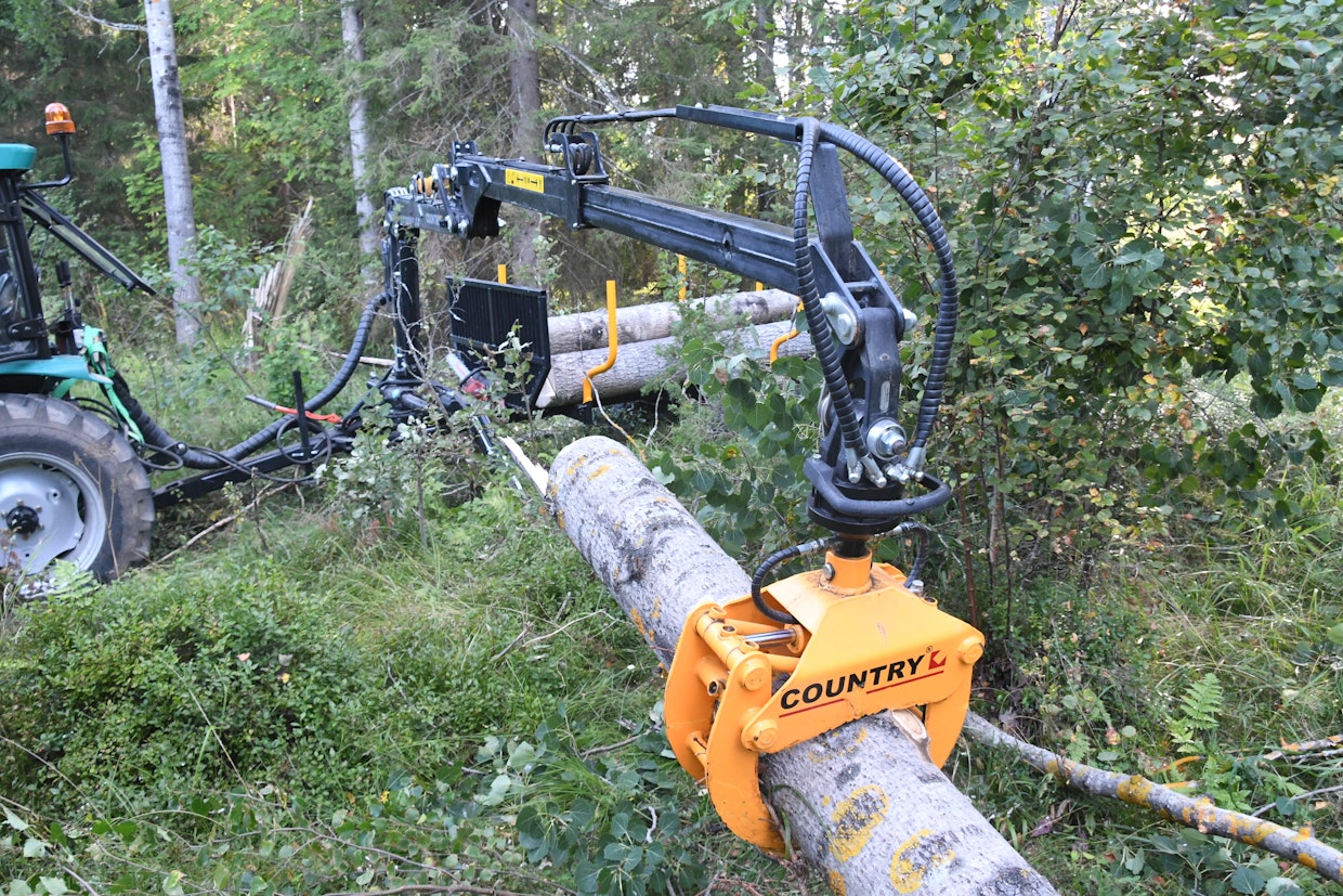 Jatkopuomin pituus on 120 cm ja hallinta on–off-sähköventtiilillä.