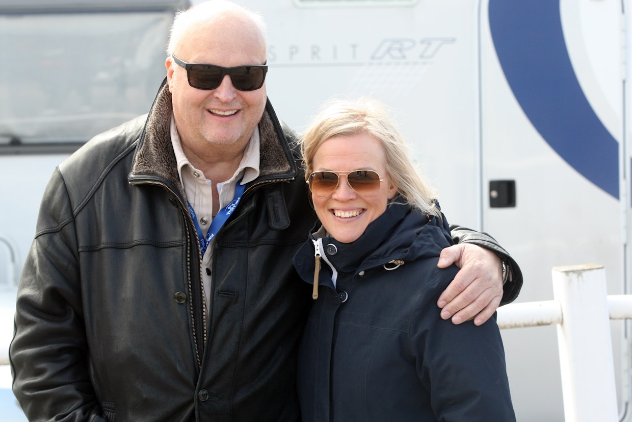 Jori Turja ja Iina Rastas Vermossa vuonna 2022.