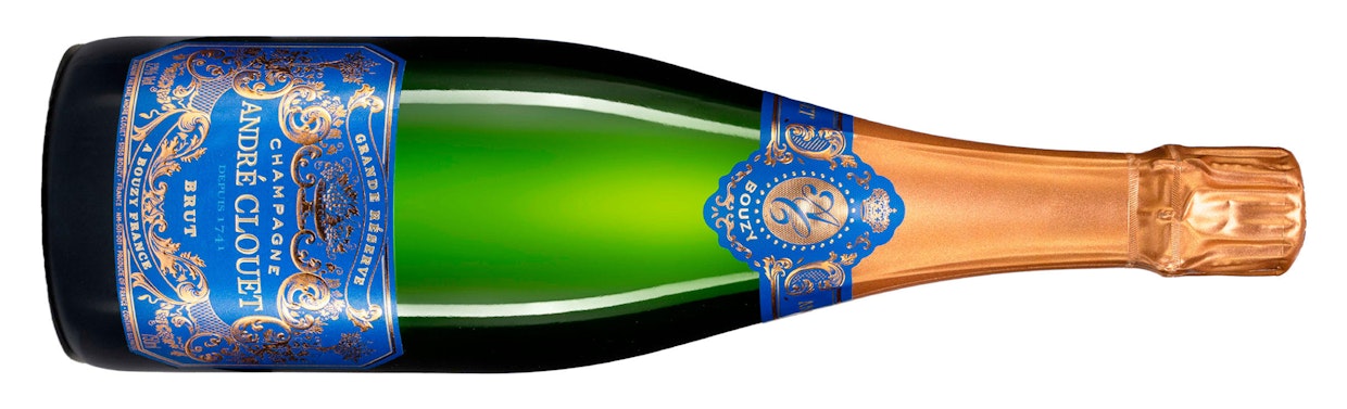 André Clouet Grande Réserve Blanc de Noirs Champagne Brut.