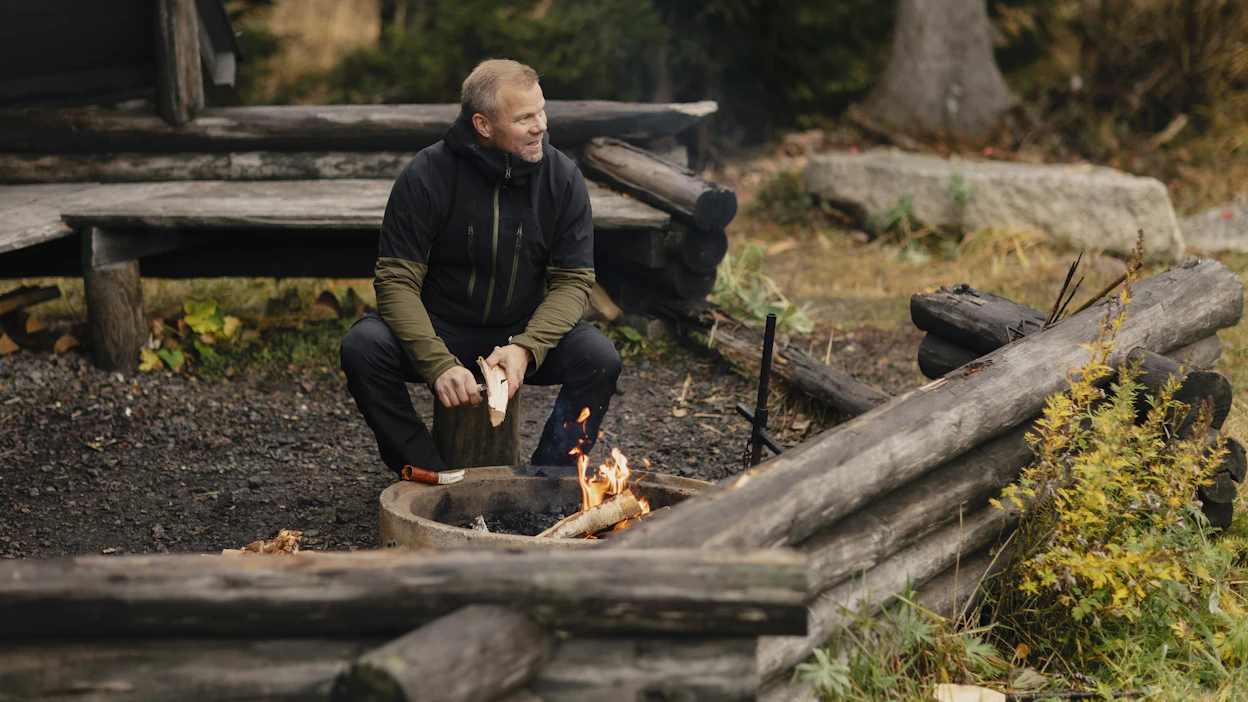 Jarmo Pienimäelle luonto on hengähdyspaikka, jossa hän saa tyttärensä kanssa yhteistä aikaa.