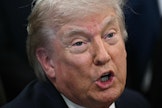 Donald Trump syyttää EU:ta siitä, ettei se noudata Yhdysvaltojen kanssa sovittua kauppasopimusta. AFP / LEHTIKUVA. 
