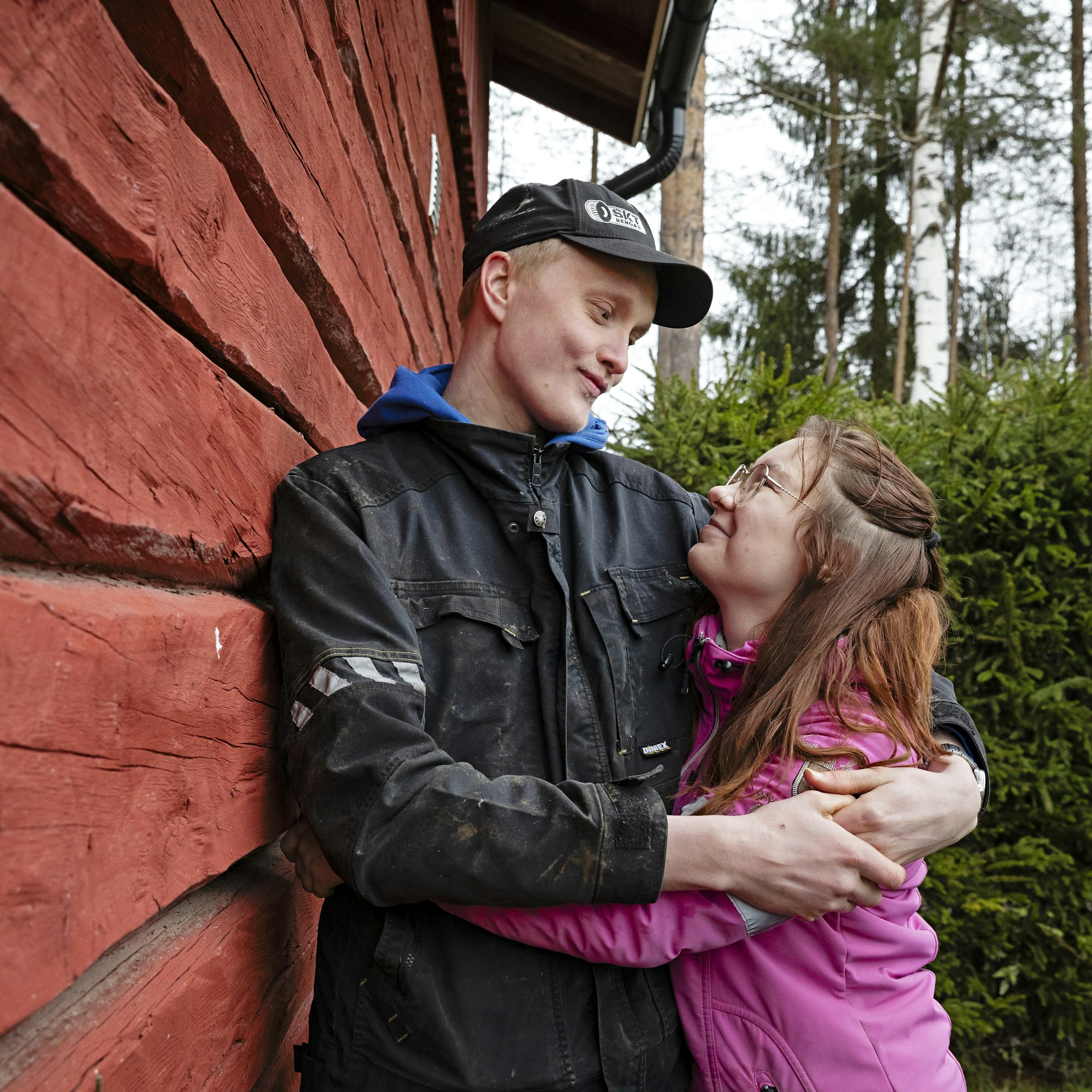 Antti ja Matilda tapasivat toisensa Maajussille morsian -ohjelman kautta.