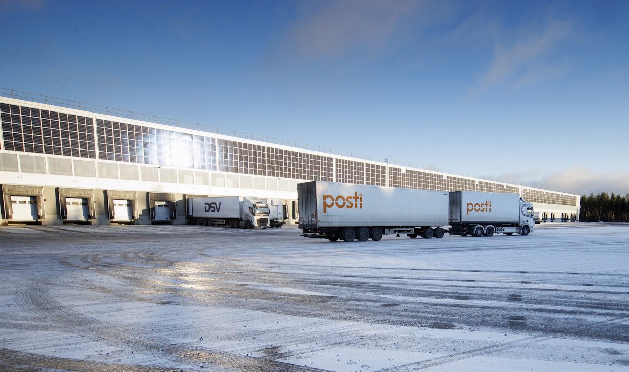 Lähes puolet Laukaan jakelukeskukselta lähtevistä rekoista käy biokaasulla.