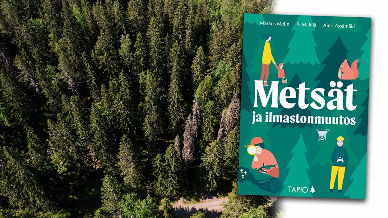 Markus Melin, Pi Mäkilä, Aino Ässämäki: Metsät ja ilmastonmuutos. Tapio, 128 s.